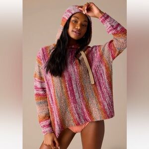 NWT O’Neill JETTIE OMBRE HOODED SWEATER Size Small